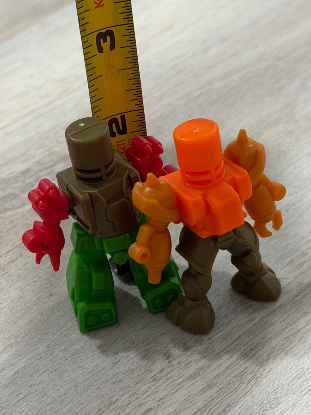 Vintage Modular Robot Figures Mix Match Toy Lot 80s 90s